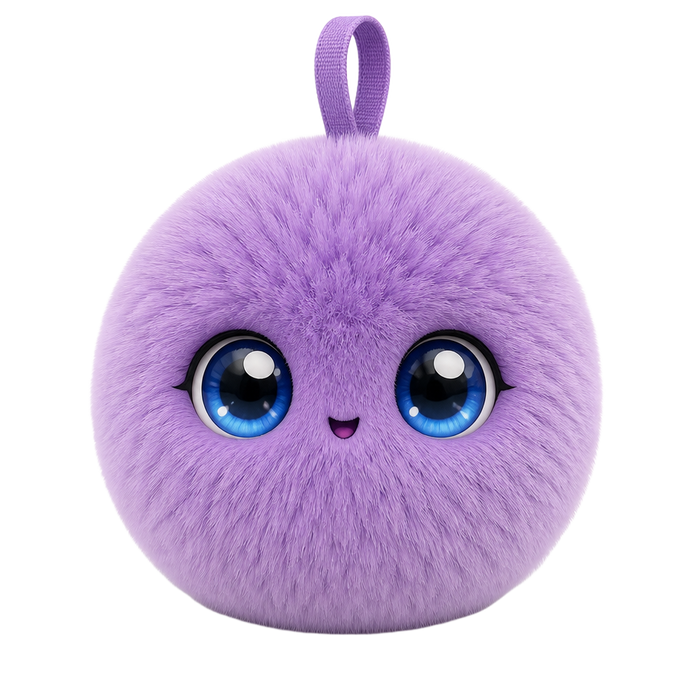 Peluche IA Kumii Sora violet lavande