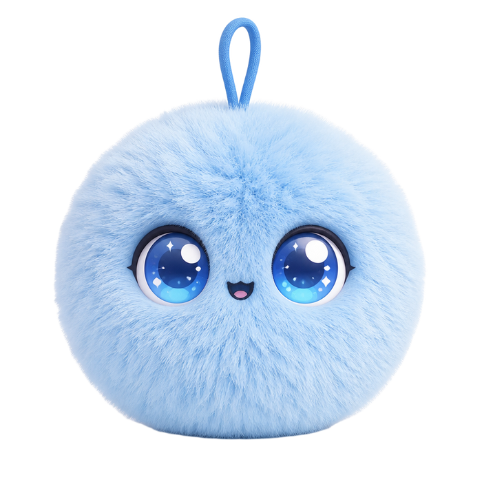 Peluche IA Kumii Yuki bleu ciel